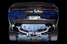 AWE Tuning 2015+ Dodge Challenger 6.4L/6.2L SC Track Edition Exhaust - Quad Diamond Black Tips