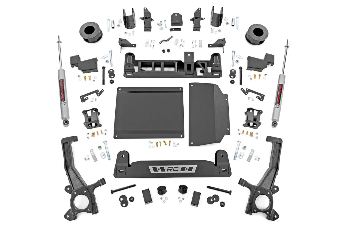 Rough Country  4 Inch Lift Kit | Toyota Tundra 4WD (2022-2026)