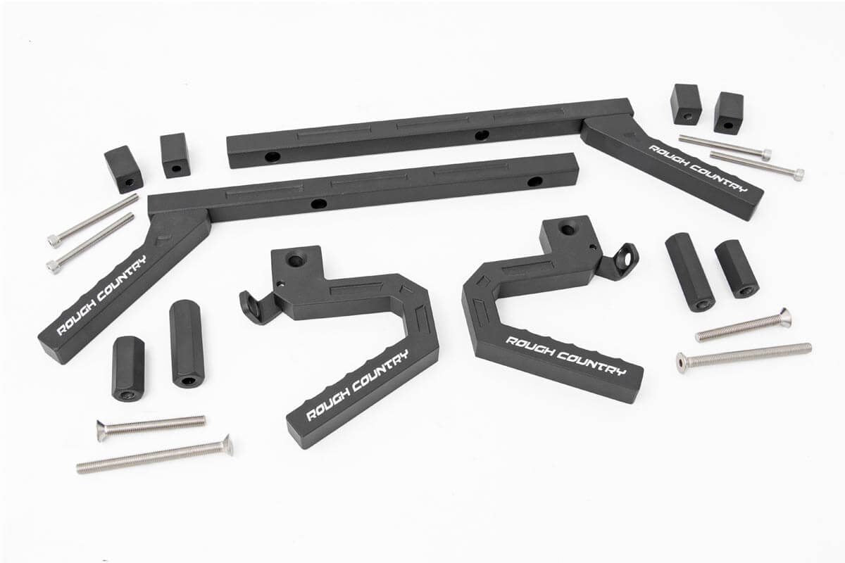 Rough Country  Grab Handles | Alum | FR & RR | Jeep Wrangler JK/Wrangler Unlimited  (07-18)