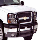 TrailFX Grille Guard For Chevrolet Avalanche 1500, Chevrolet Silverado 1500, Chevrolet Silverado 1500 Classic - Powder Coated Gloss Black Steel With Brush Guard Without (81051)