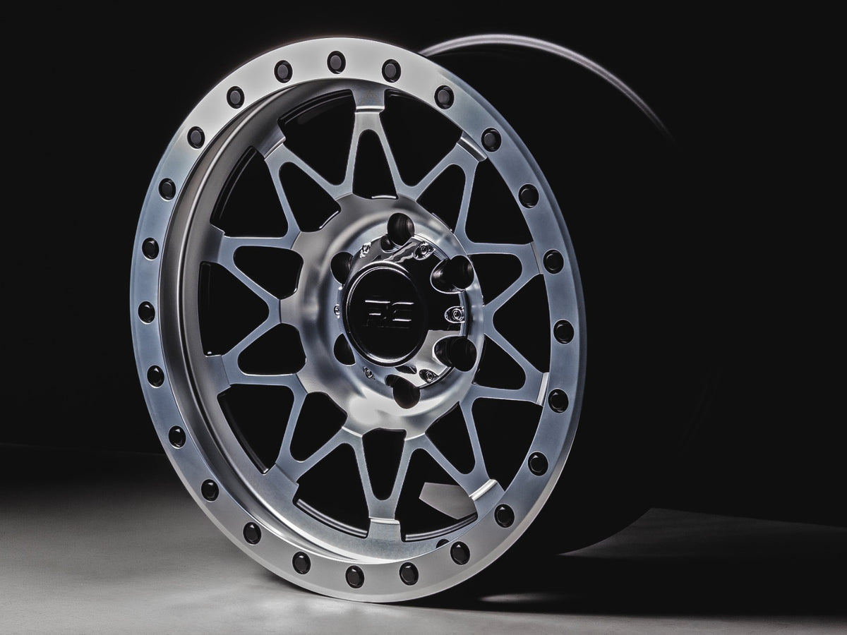 Rough Country 78 Series Wheel | Simulated Beadlock | Full Machine | 18x9 | 8x180 | 0mm