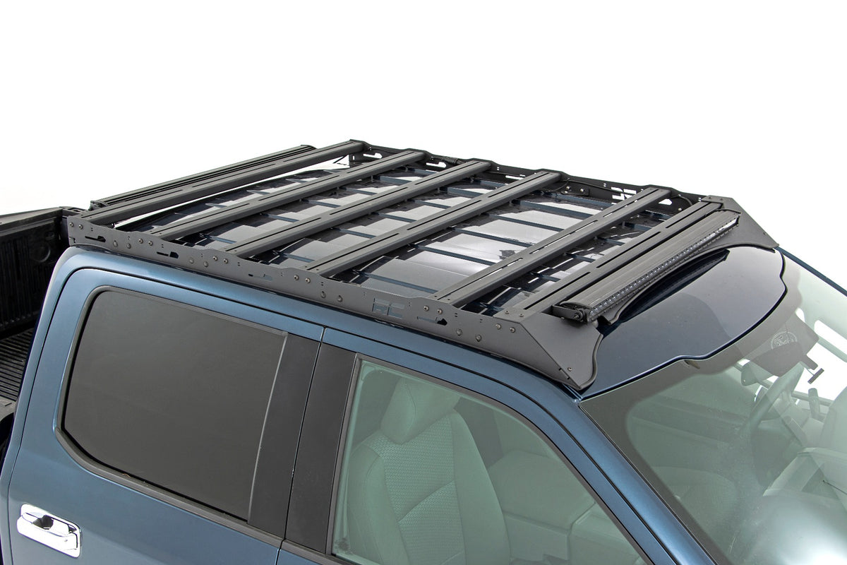 Rough Country  Roof Rack | FR 40 Inch Single Row BLK LED | Ford F-150 2WD/4WD (2015-2018)