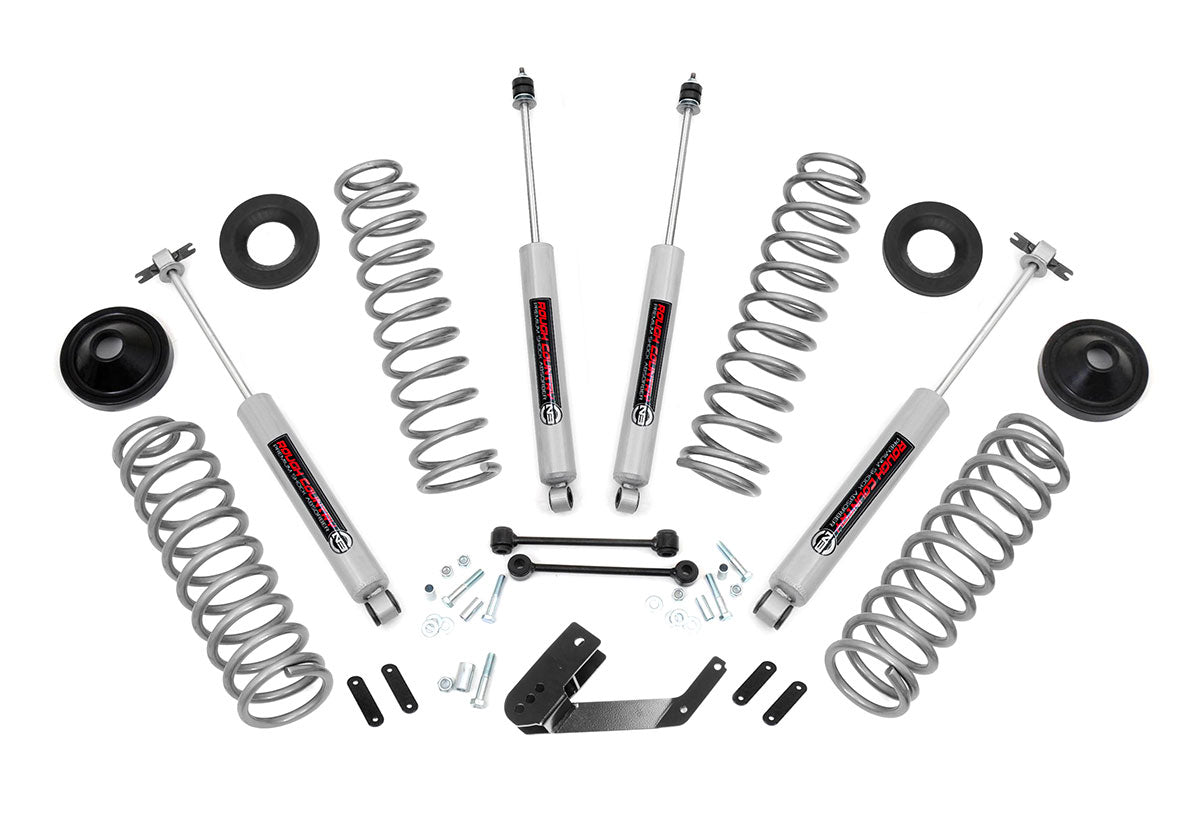 Rough Country  3.25 Inch Lift Kit | Jeep Wrangler Unlimited 2WD/4WD (2007-2018)
