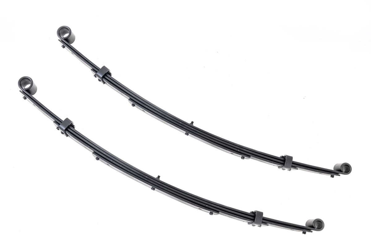 Rough Country  Front Leaf Springs | 2" Lift | Pair | Chevy/GMC C10/K10 Truck & SUV/K5 Blazer (73-91)