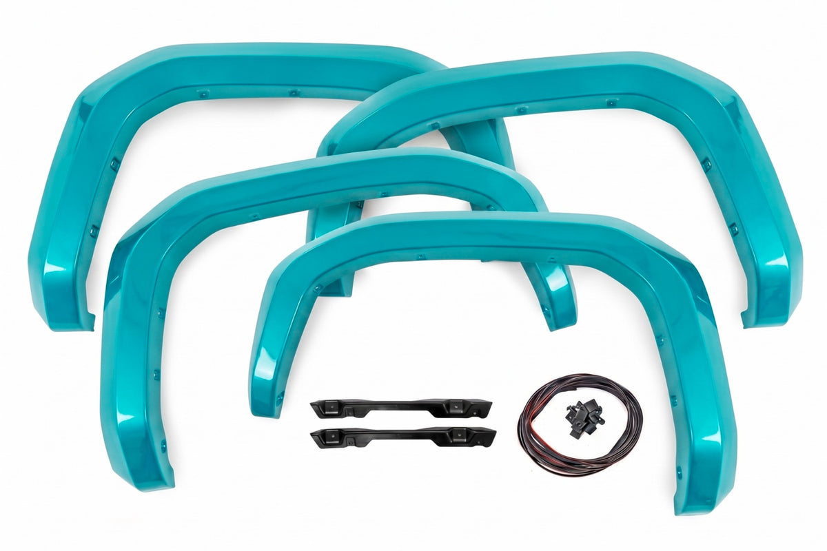 Rough Country Sport Fender Flares | 796 Wave Maker | Toyota Tacoma 2WD/4WD (2024-2026)