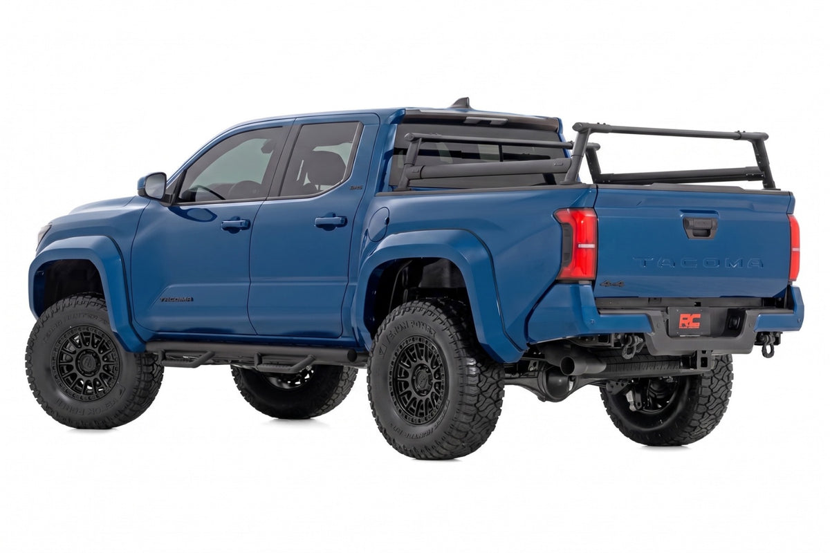 Rough Country Sport Fender Flares | 8X0 Heritage Blue | Toyota Tacoma 2WD/4WD (2024-2026)