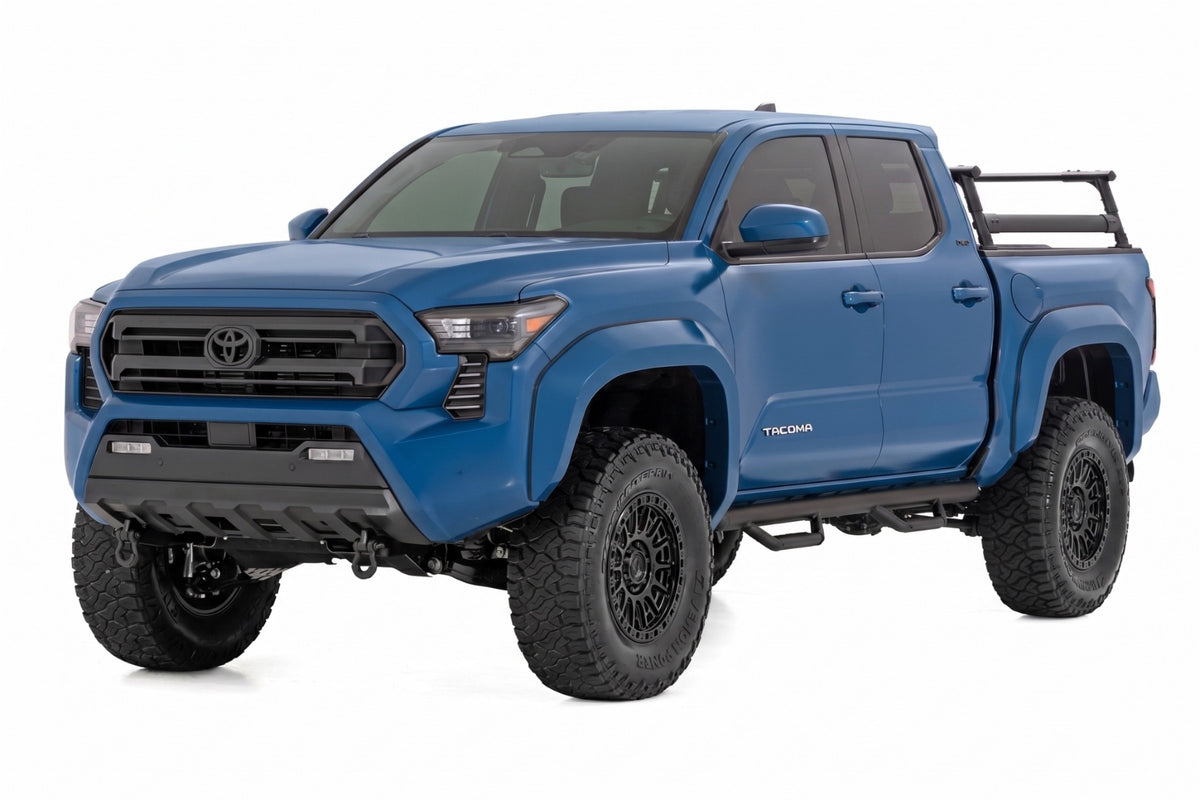 Rough Country Sport Fender Flares | 8X0 Heritage Blue | Toyota Tacoma 2WD/4WD (2024-2026)