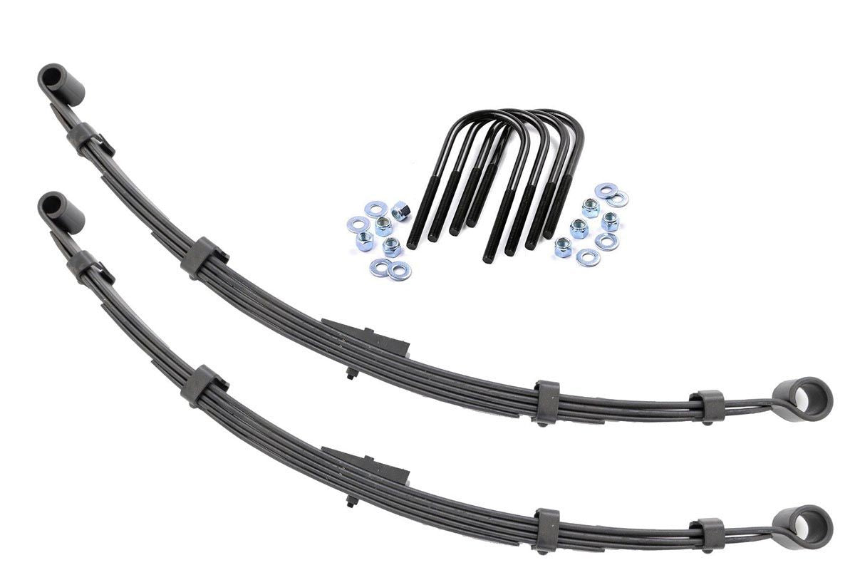 Rough Country  Rear Leaf Springs| 2.5" Lift | Pair | Jeep CJ5/CJ7 7 4WD (1976-1986)