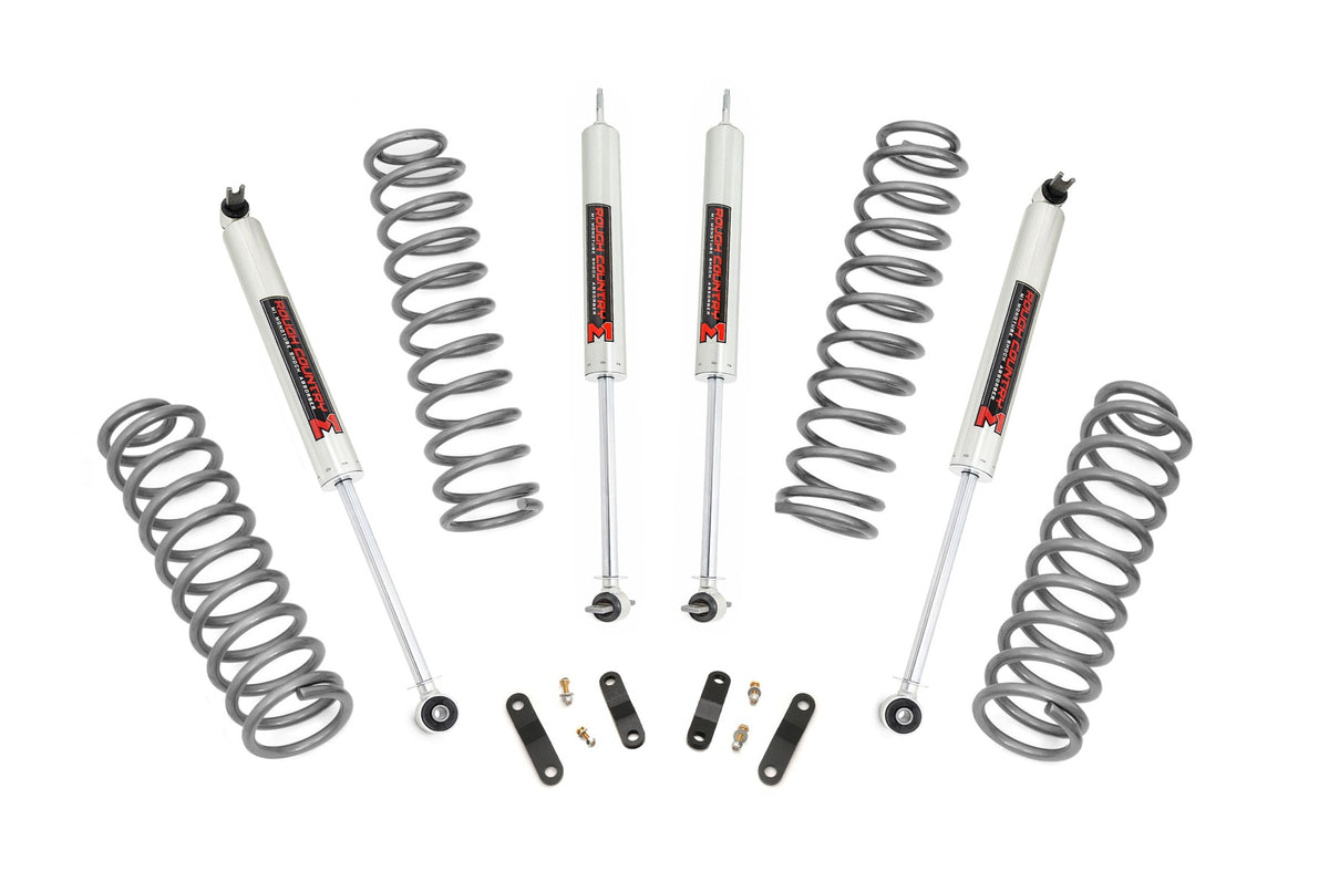 Rough Country  2.5 Inch Lift Kit | Coils | M1 | Jeep Wrangler Unlimited 2WD/4WD (2007-2018)