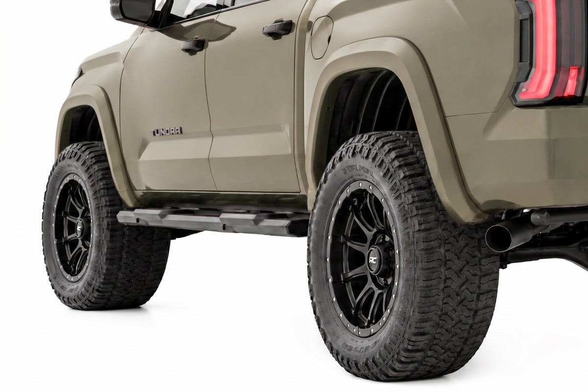 Rough Country  Fender Flares | Sport | 6X3 Lunar Rock | Toyota Tundra 2WD/4WD (2022-2026)