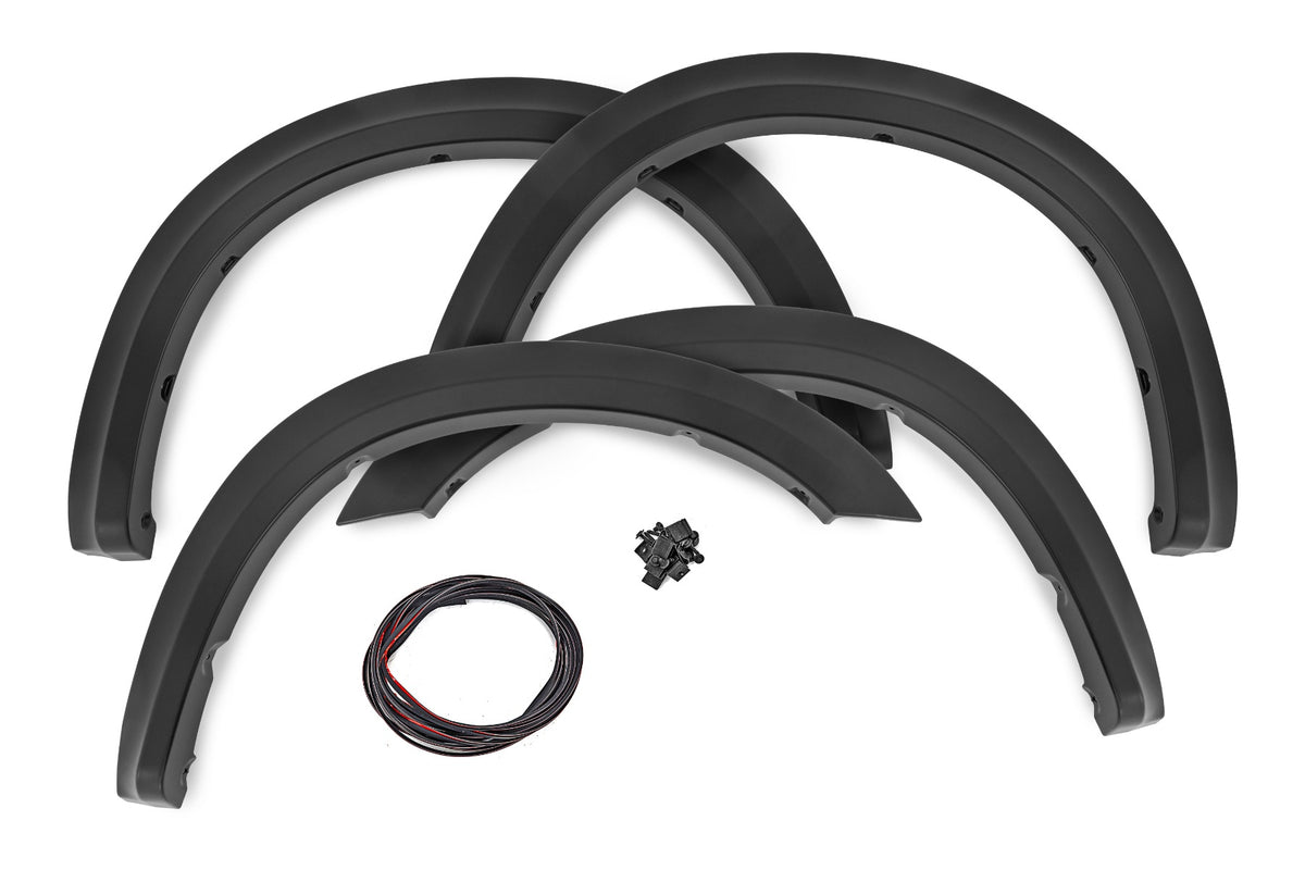 Rough Country Sport Fender Flares | PDN Ceramic Gray | Ram 2500/3500 2WD/4WD (2019-2026)
