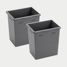 DECKED Shallow Stash Bins - one set of two