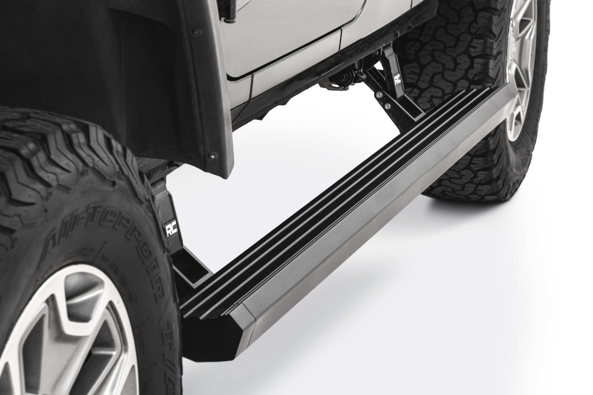 Rough Country Power Running Boards | 4 Door | Jeep Wrangler Unlimited 2WD/4WD (2007-2018)