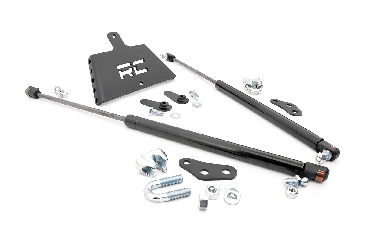Rough Country  Hood Struts | Hydraulic | Jeep Wrangler TJ (97-06)/Wrangler Unlimited (04-06)
