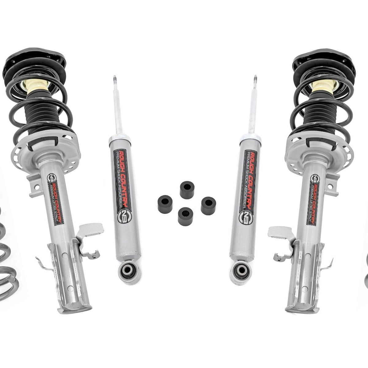 Rough Country 1.5 Inch Lift Kit | Lifted Struts | Ford Bronco Sport 4W ...